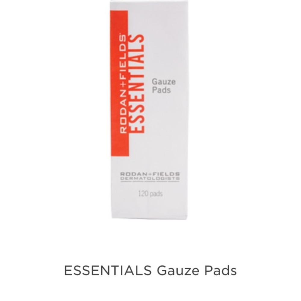 Rodan + Fields gauze pads.
